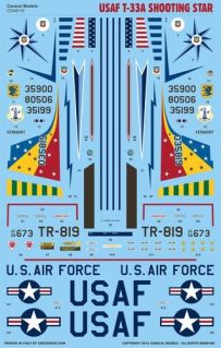 1:48 USAF Lockheed T-33A Shooting Star