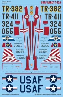 1:48 USAF Early Lockheed T-33A Shooting Star