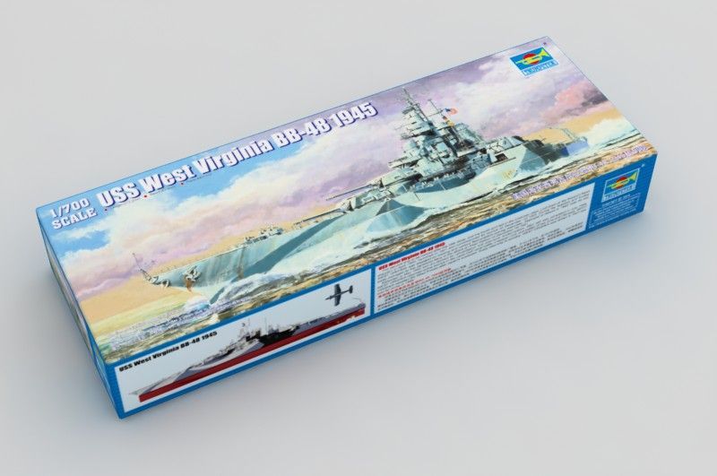 1:700  USS West Vigina BB-48