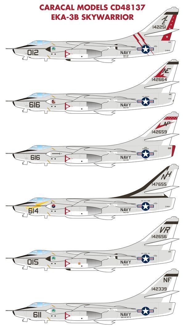 1:48 Douglas EKA-3B Skywarrior