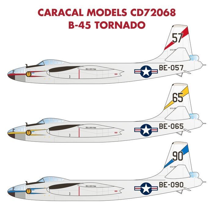 1:72 North-American B-45 Tornado