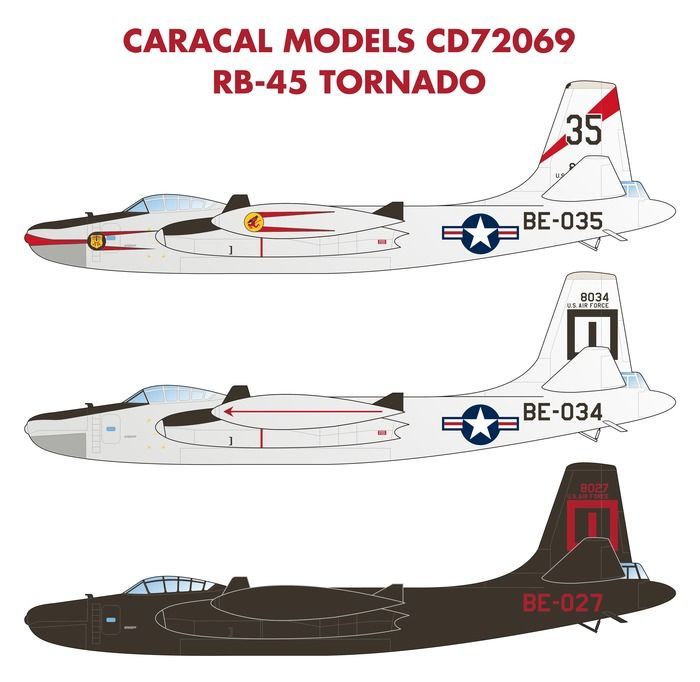 1:72 North-American RB-45 Tornado
