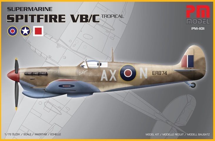 1:72 Spitfire VB Tropical