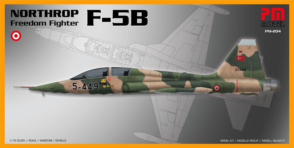 1:72 Northrop F-5B