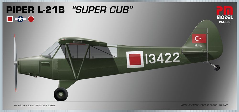1:48 Piper L-21B Super Cub Turkish Air Force