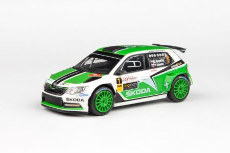 1:43 Škoda Fabia R5 no.1, Kopecký / Dresler, Rallye Český Krumlov 2016