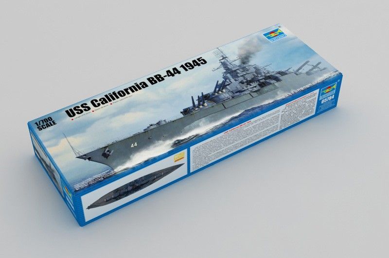 1:700 USS California BB-44 1945