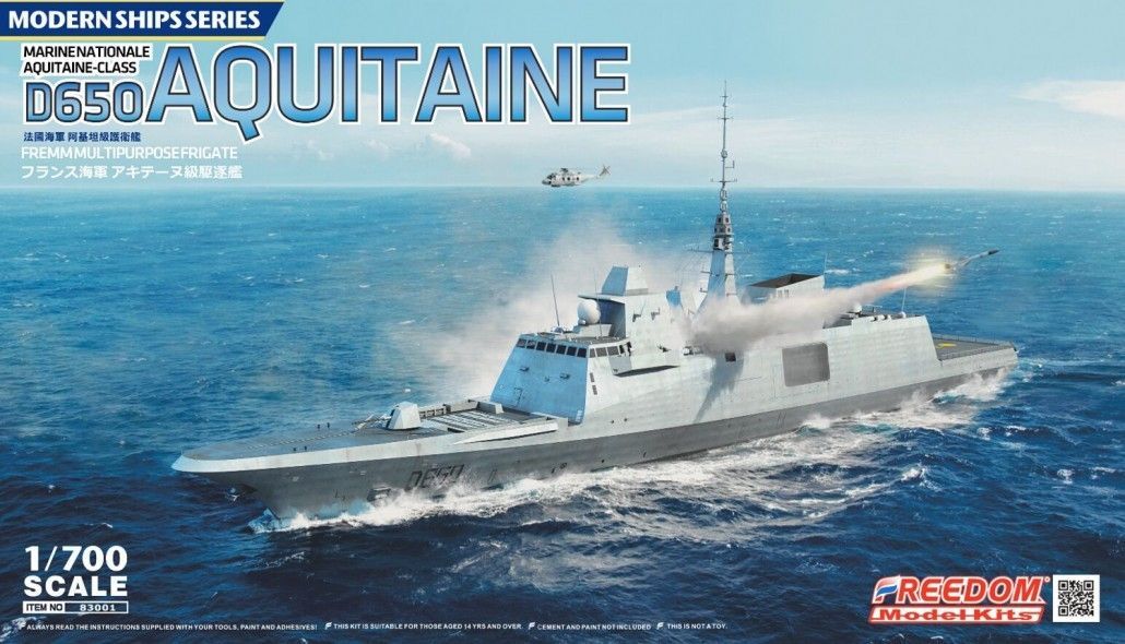 1:700 FREMM D650 AQUITAINE