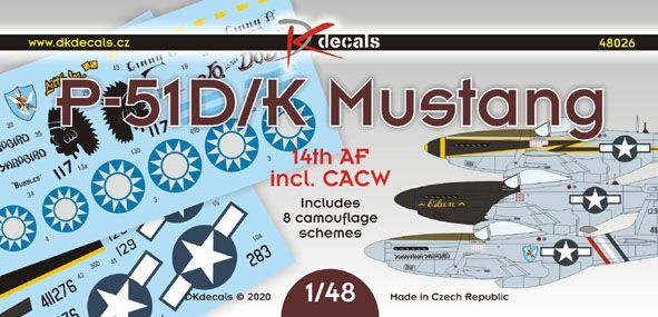 1:48 P-51D/K Mustang 14th AF and CACW