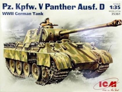 1:35 Pz.Kpfw.V Panther Ausf.D WWII German Tank