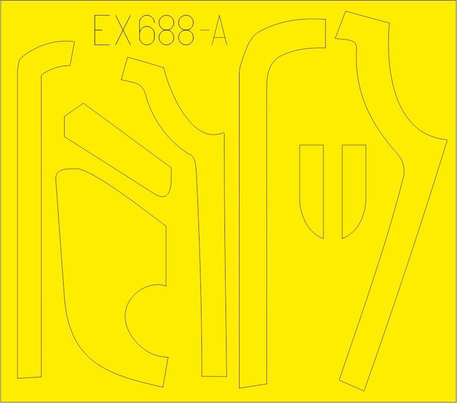 1:48 B-17G Flying Fortress anti-glare panels (VE production)