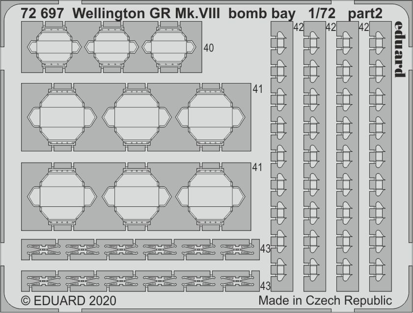 1:72  Wellington GR Mk.VIII bomb bay