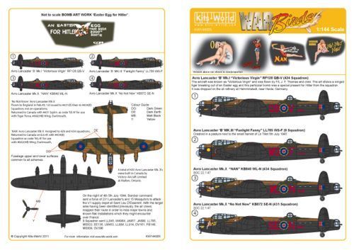 1:144 Avro Lancaster Bomber