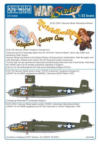 1:32 B-25J Mitchells