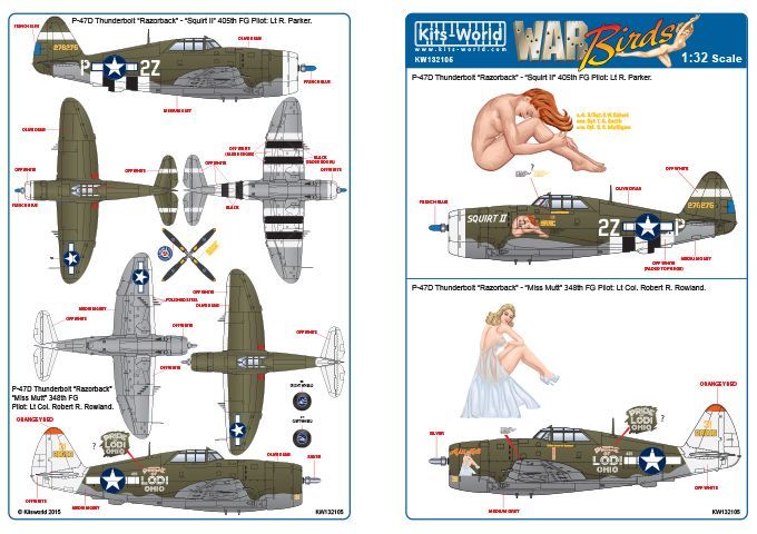 1:32 P-47D Razorbacks
