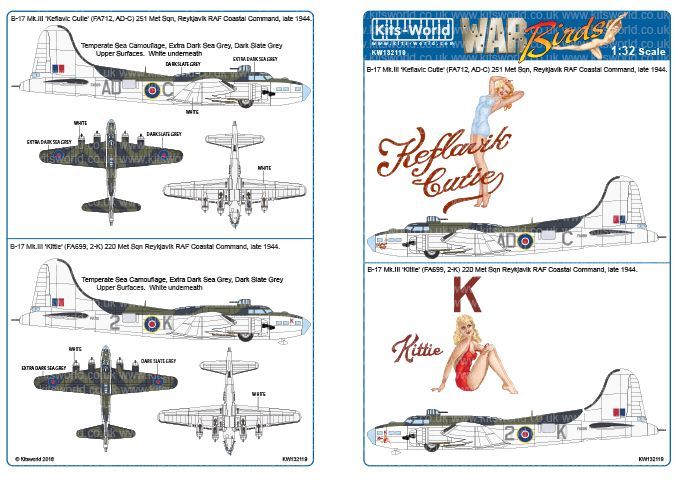 1:32 Boeing B-17(G) MkIII RAF Coastal Command