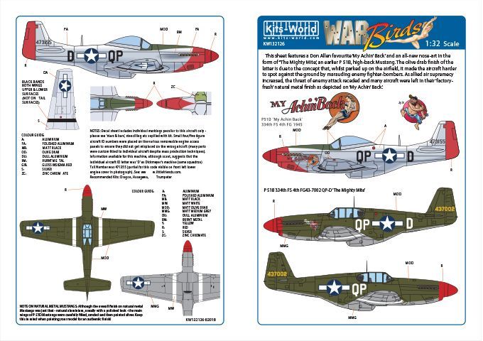 1:32 P-51D-B Mustangs