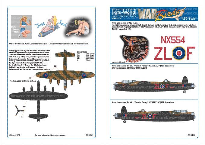 1:32 Avro Lancaster Bomber 'B' Mk.I