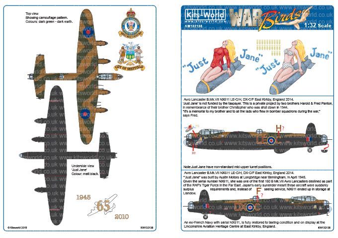 1:32 Avro Lancaster B Mk.VII