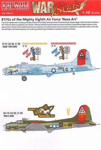 1:48 B17G Flying Fortress