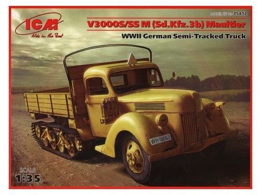 1:35 V3000S/SS M (Sd.Kfz. 3b) Maultier German Semi-Tracked Truck