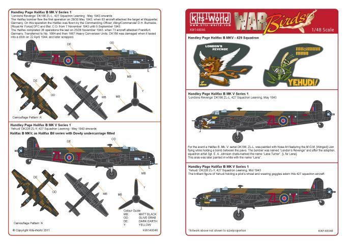 1:48 Handley-Page Halifax Mk.V Series 1