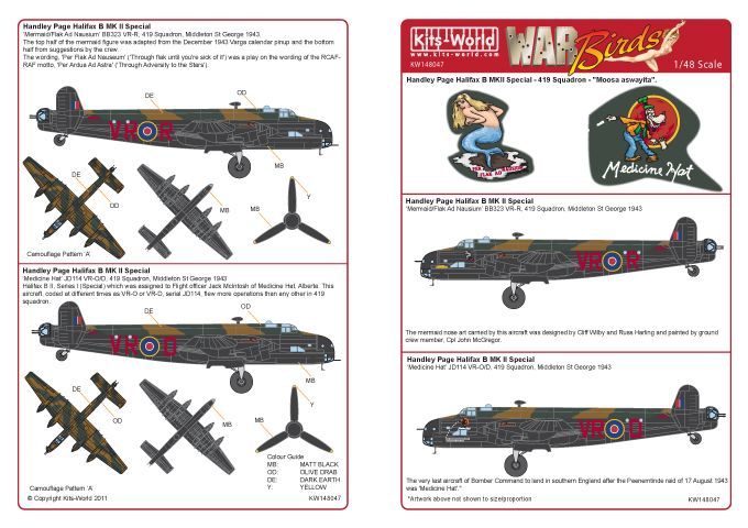 1:48 Handley Page Halifax B MKII