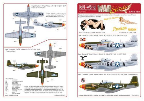 1:48 P-51D-20NA Captain Charles Weaver 'Passion Wagon'