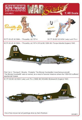 1:48 Boeing B-17F Flying Fortress