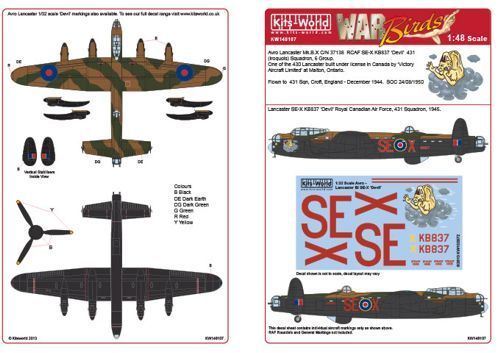 1:48 Avro Lancaster B.I
