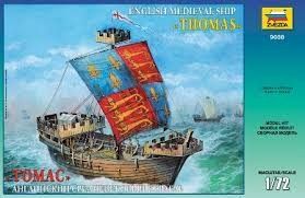 1:72 English Medieval Ship 