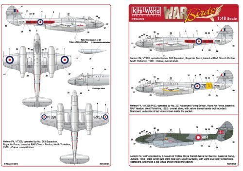 1:48 Gloster Meteor Mk.IV - F4