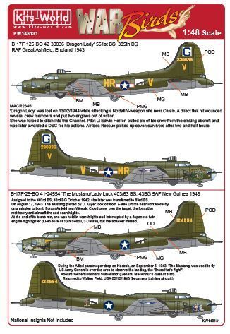 1:48 B-17F Flying Fortress