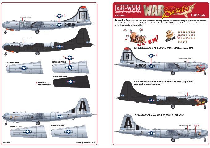 1:48 Boeing B-29A Superfortress