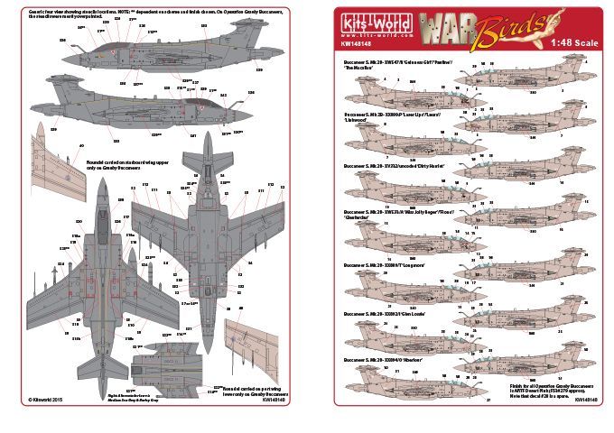 1:48 Blackburn Buccaneer S2B   GBP10.20 Gulf War Part Two