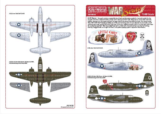 1:48 Douglas A-20G Havocs