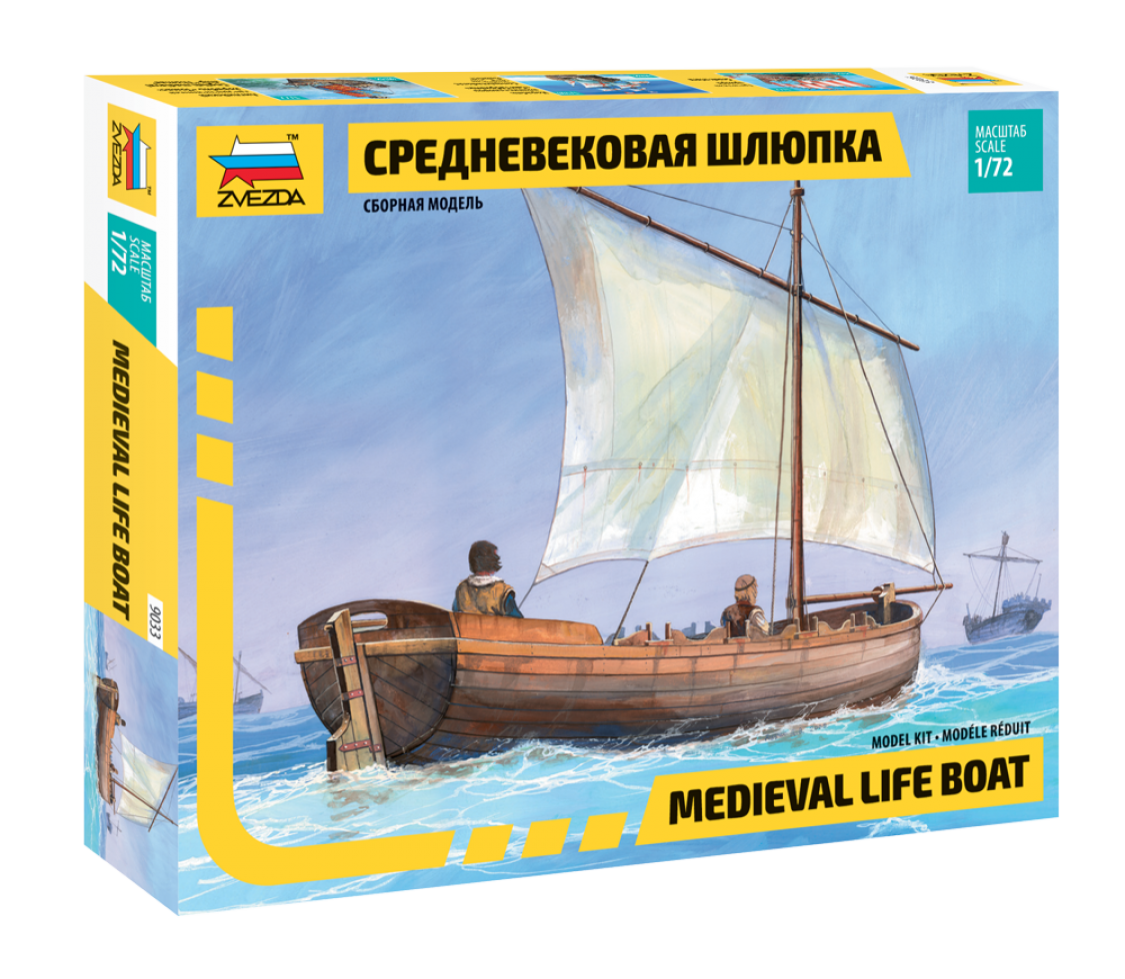 1:72 Medieval Life-Boat