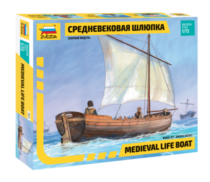 1:72 Medieval Life-Boat