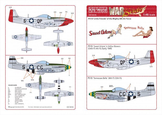 1:48 P-51D Mustangs