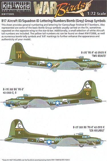 1:72 B17 F/G Flying Fortress
