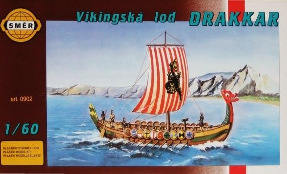 1:60 Vikingská loď Drakkar