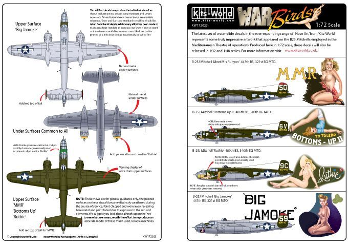 1:72 North-American B-25J Mitchell