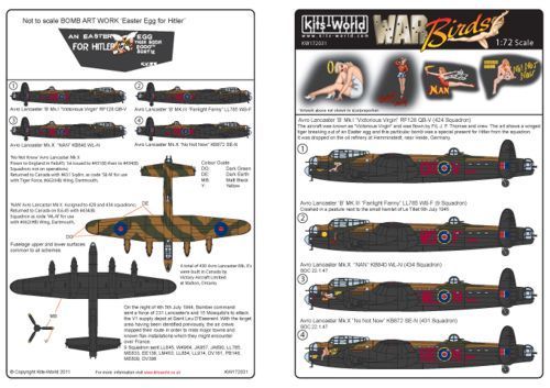 1:72 Avro Lancaster B.I/III