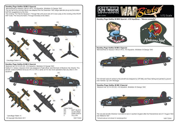 1:72 Handley-Page Halifax Mk.II Special