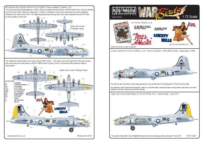 1:72 Boeing B-17G Flying Fortress