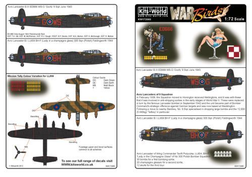 1:72 Avro Lancaster B.I/III