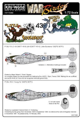 1:72 Lightning P-38J/L