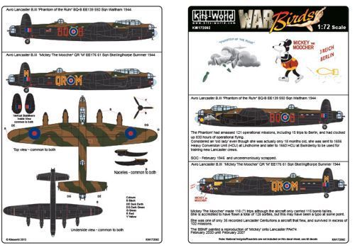 1:72 Avro Lancaster B.III