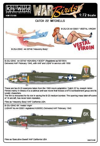 1:72 B-25J Mitchells