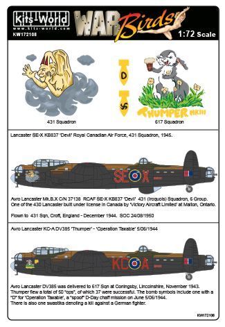 1:72 Avro Lancaster BI